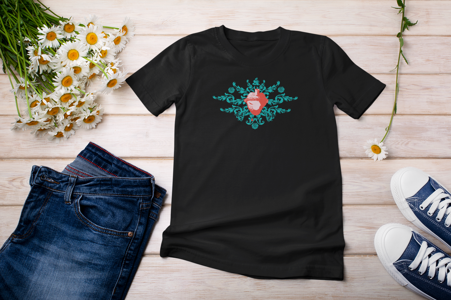 R&A Heart T-shirt Limited Collection.