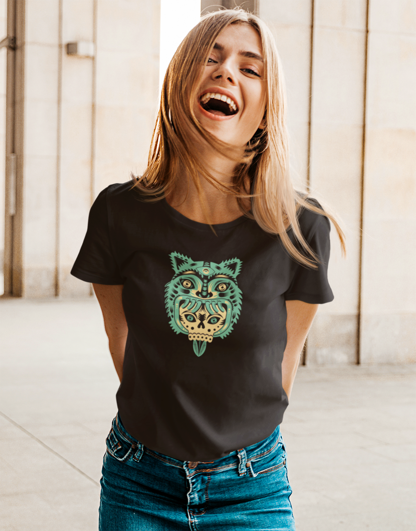 Playera Mascara Coleccion Limitada.