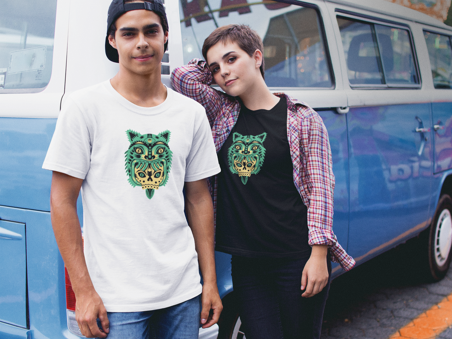 Playera Mascara Coleccion Limitada.