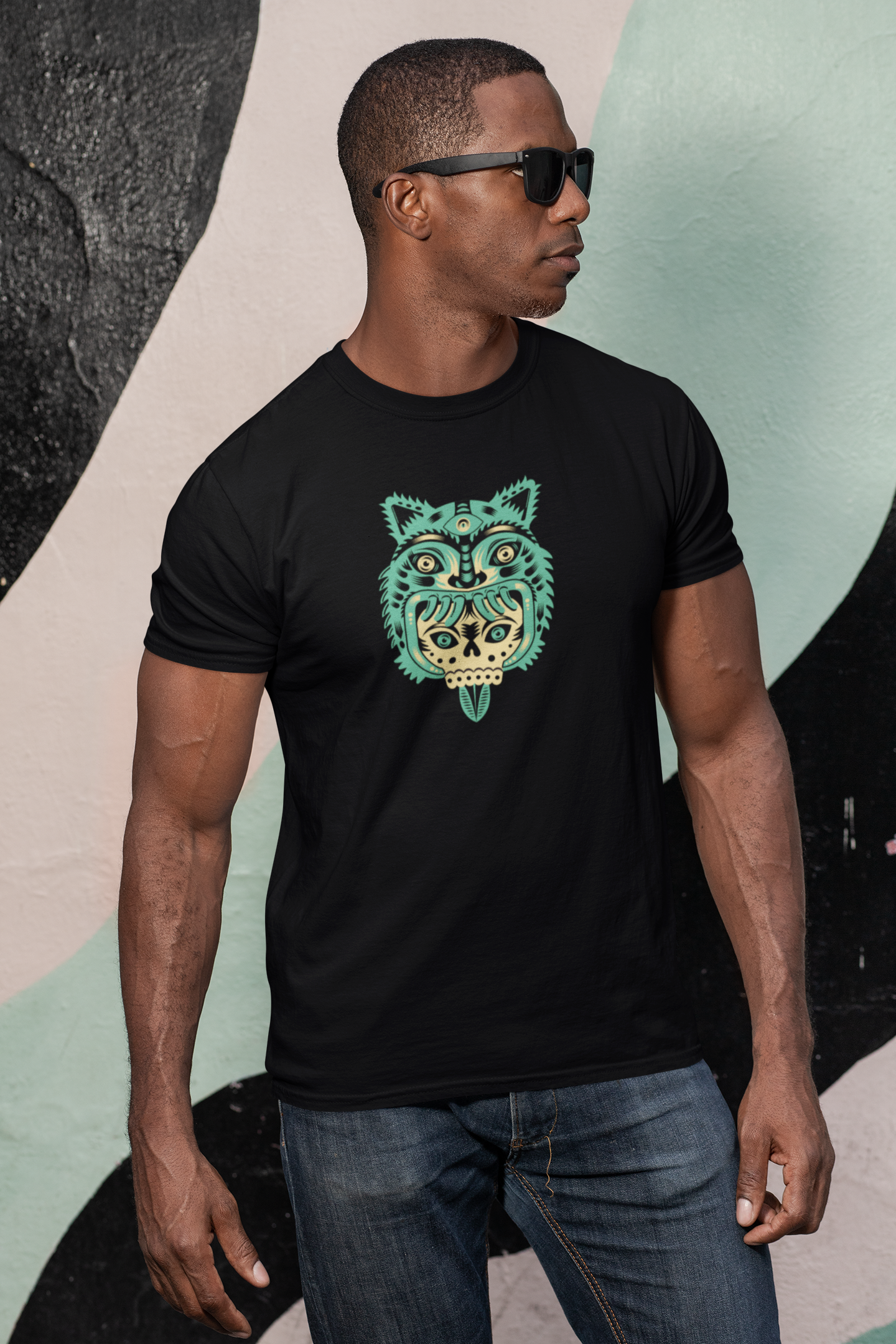 Playera Mascara Coleccion Limitada.