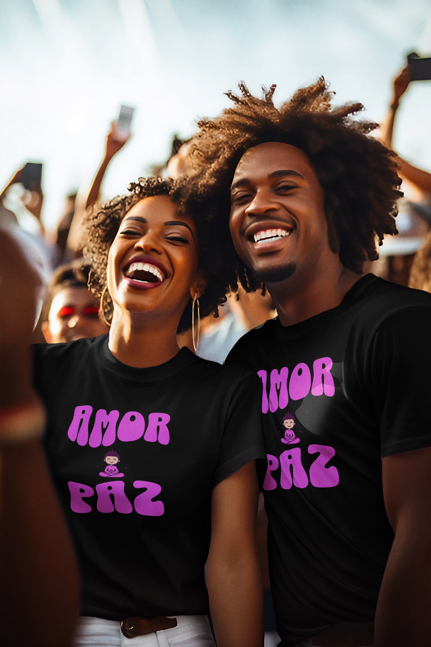 Playera Amor & Paz