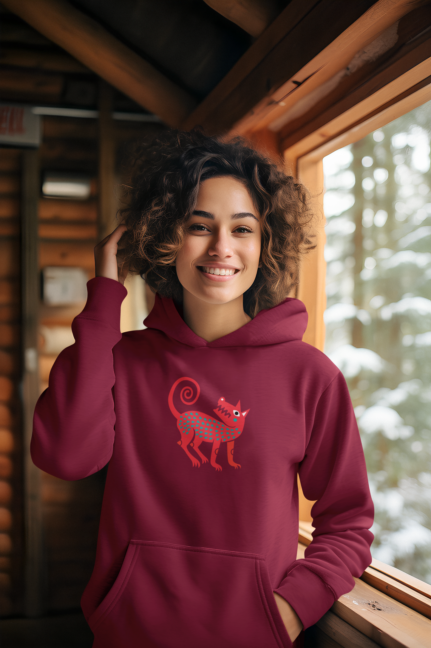 Hoodie Premium Cotton Alebrije