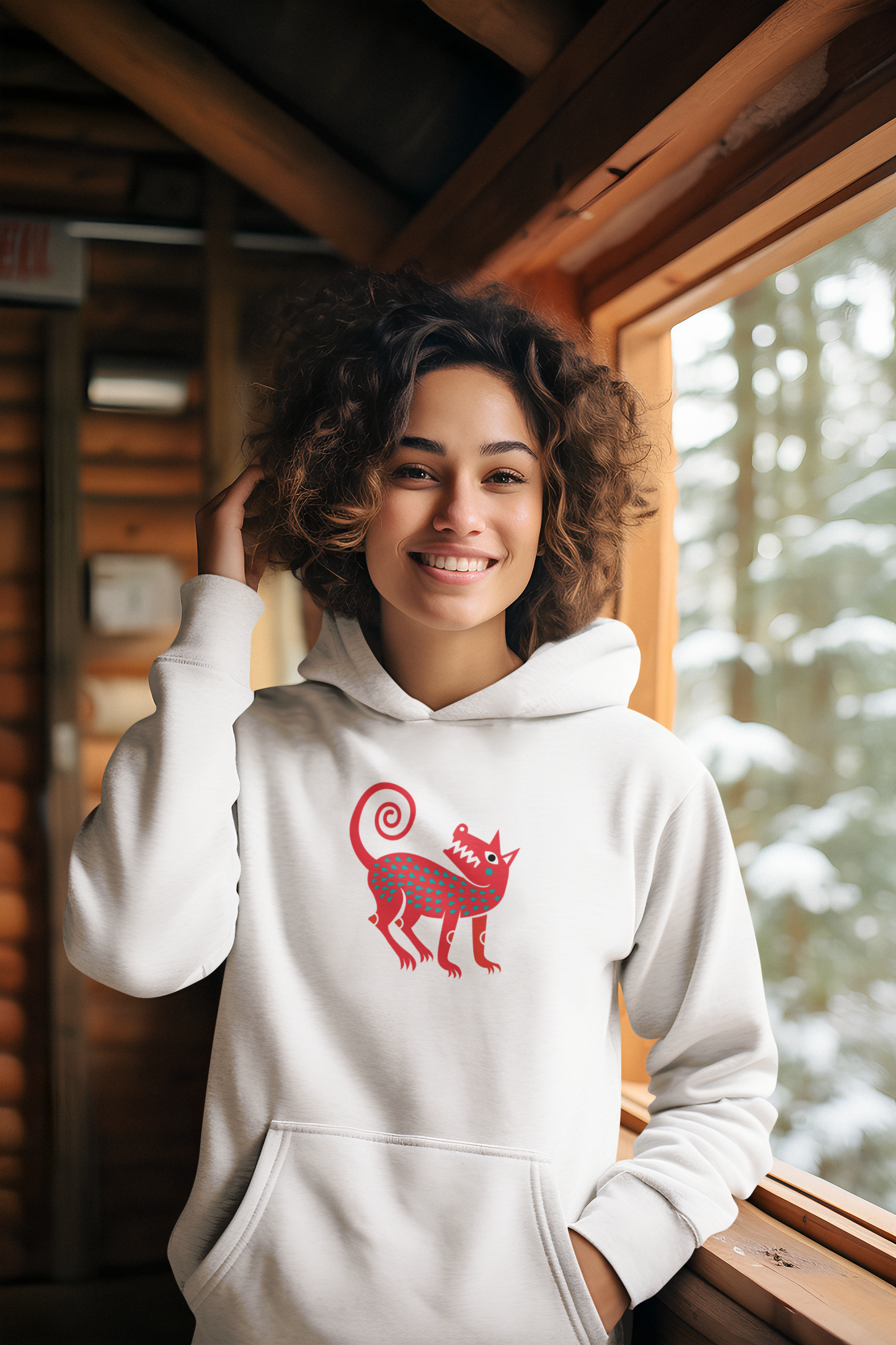 Hoodie Premium Cotton Alebrije