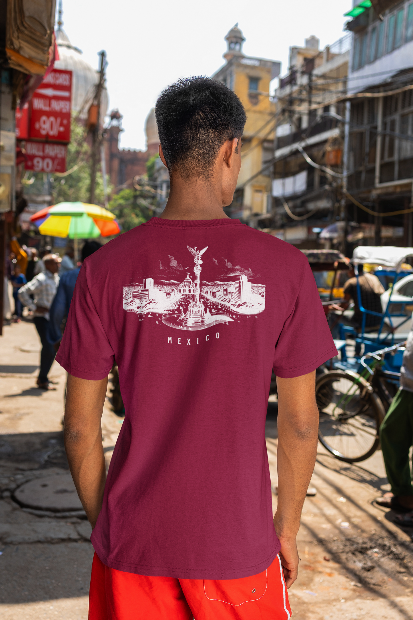 T-Shirt Premium Cotton La Gran Tenochtitlan F/B W