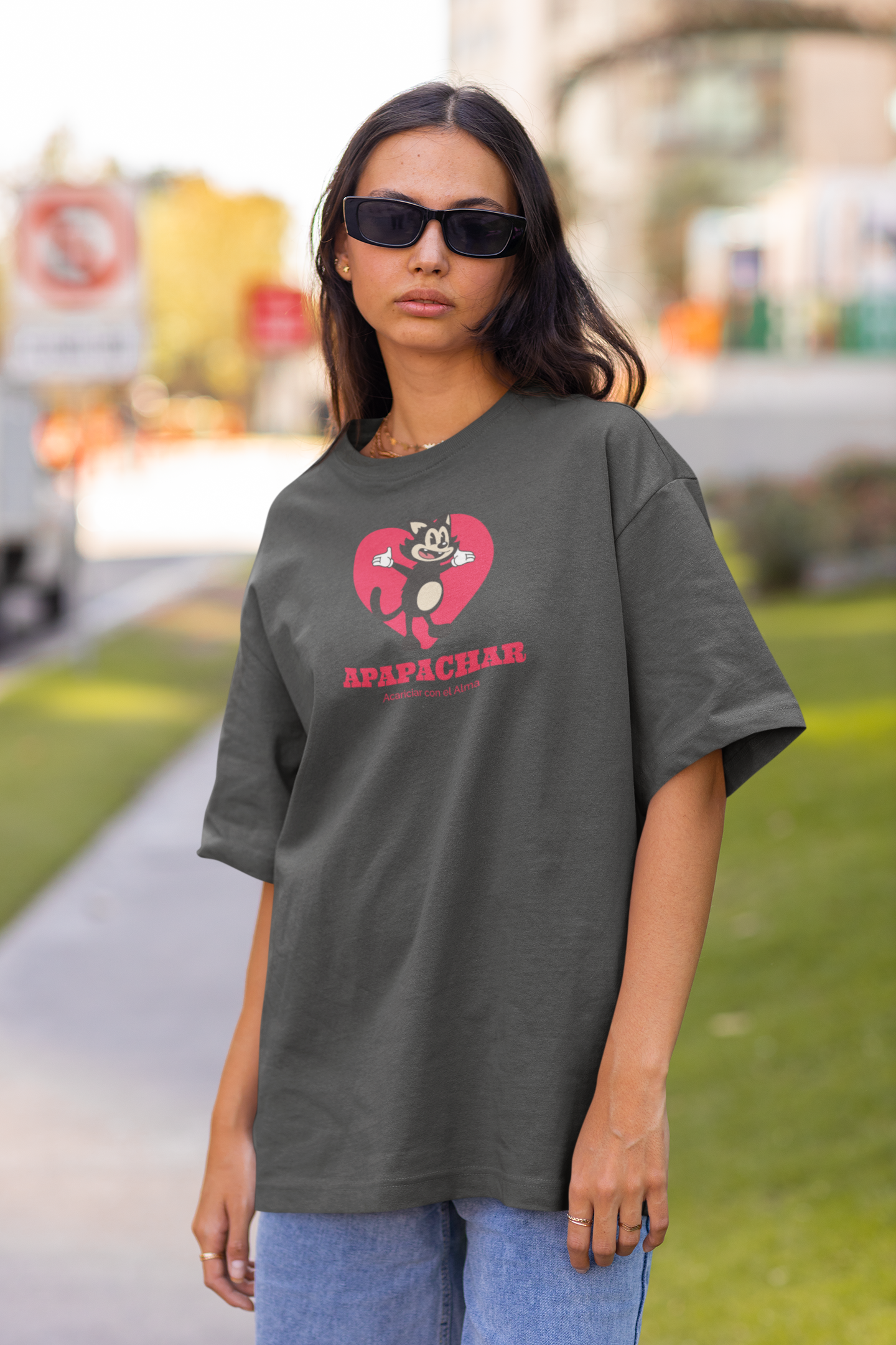 Oversize Premium Cotton T-shirt Apapachar