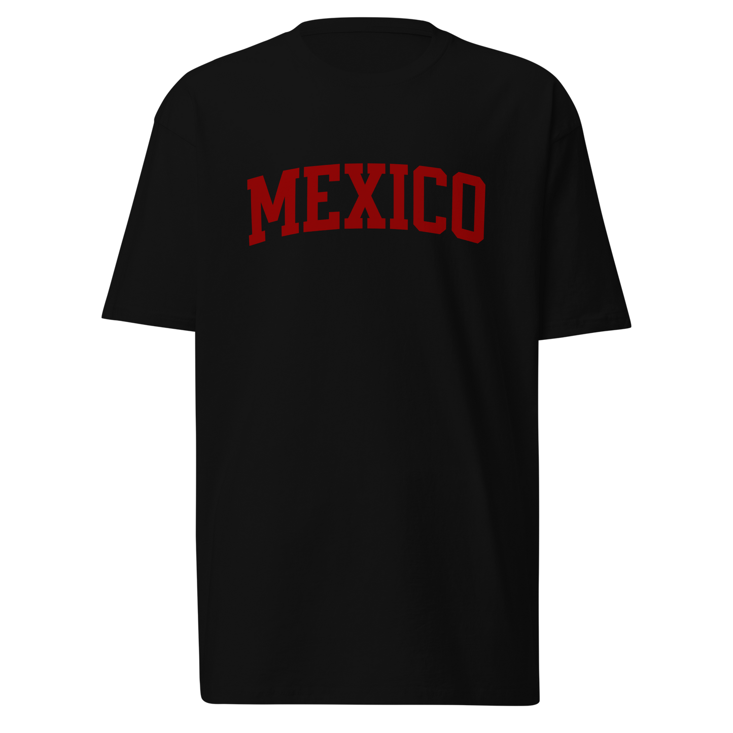 T-Shirt Premium Cotton Mexico Rojo.