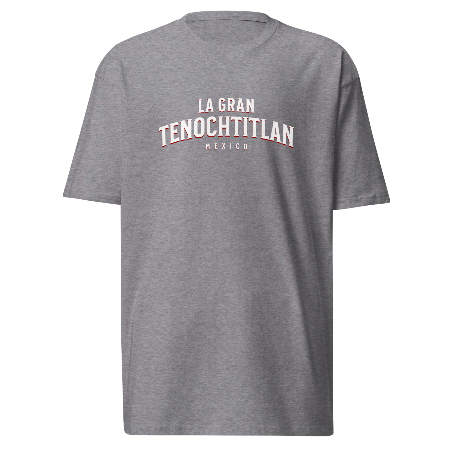 Playera Algodón Premium La Gran Tenochtitlan F/BW