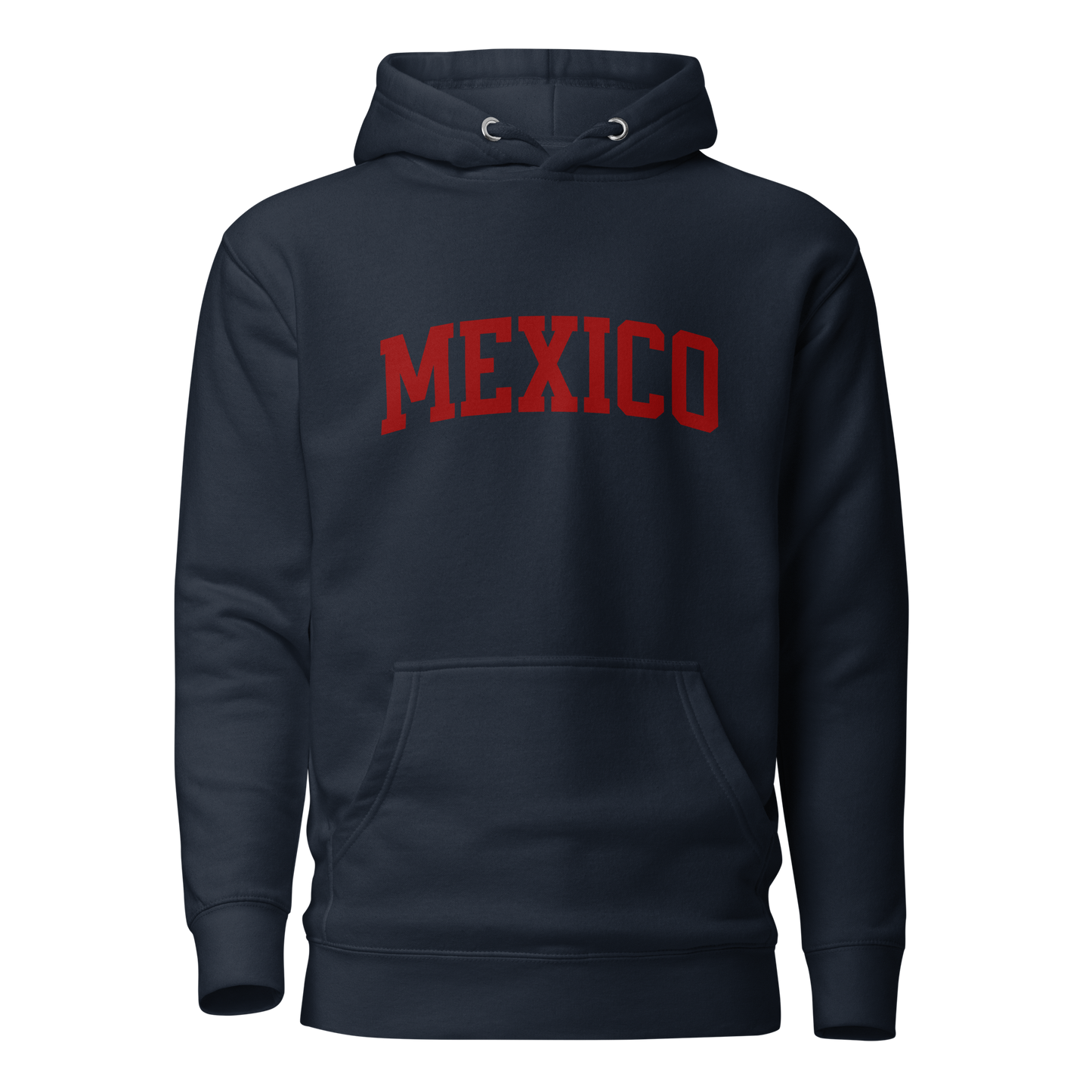 Hoodie Premium Cotton Mexico Rojo