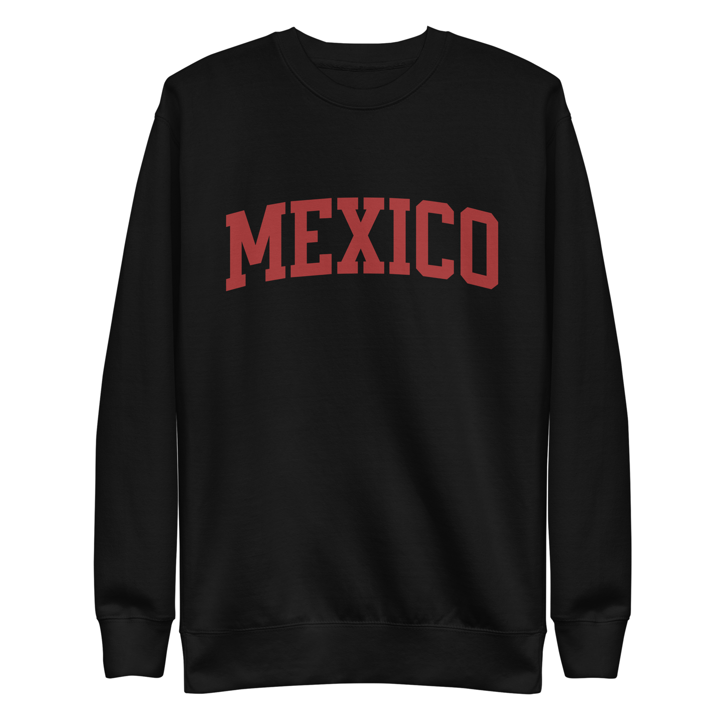 Sweatshirt Premium Cotton Mexico Rojo