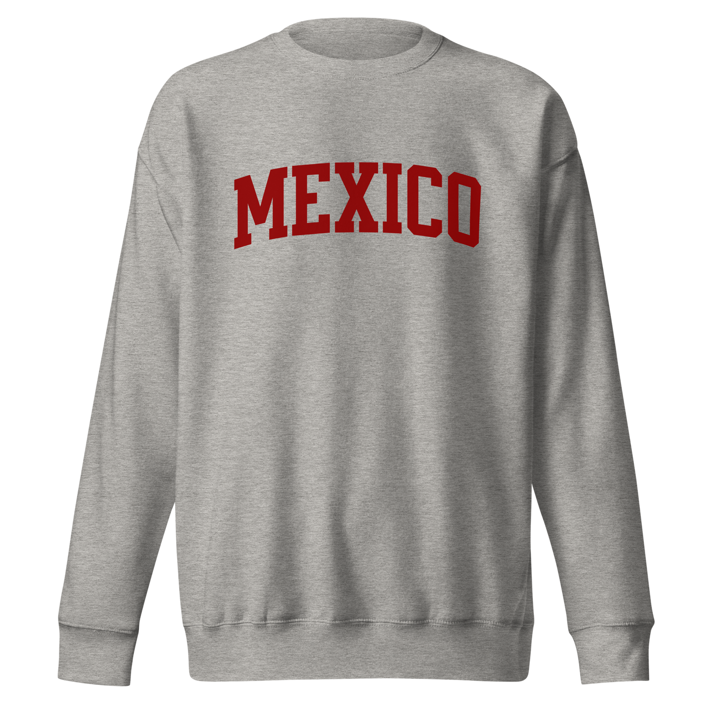 Sweatshirt Premium Cotton Mexico Rojo