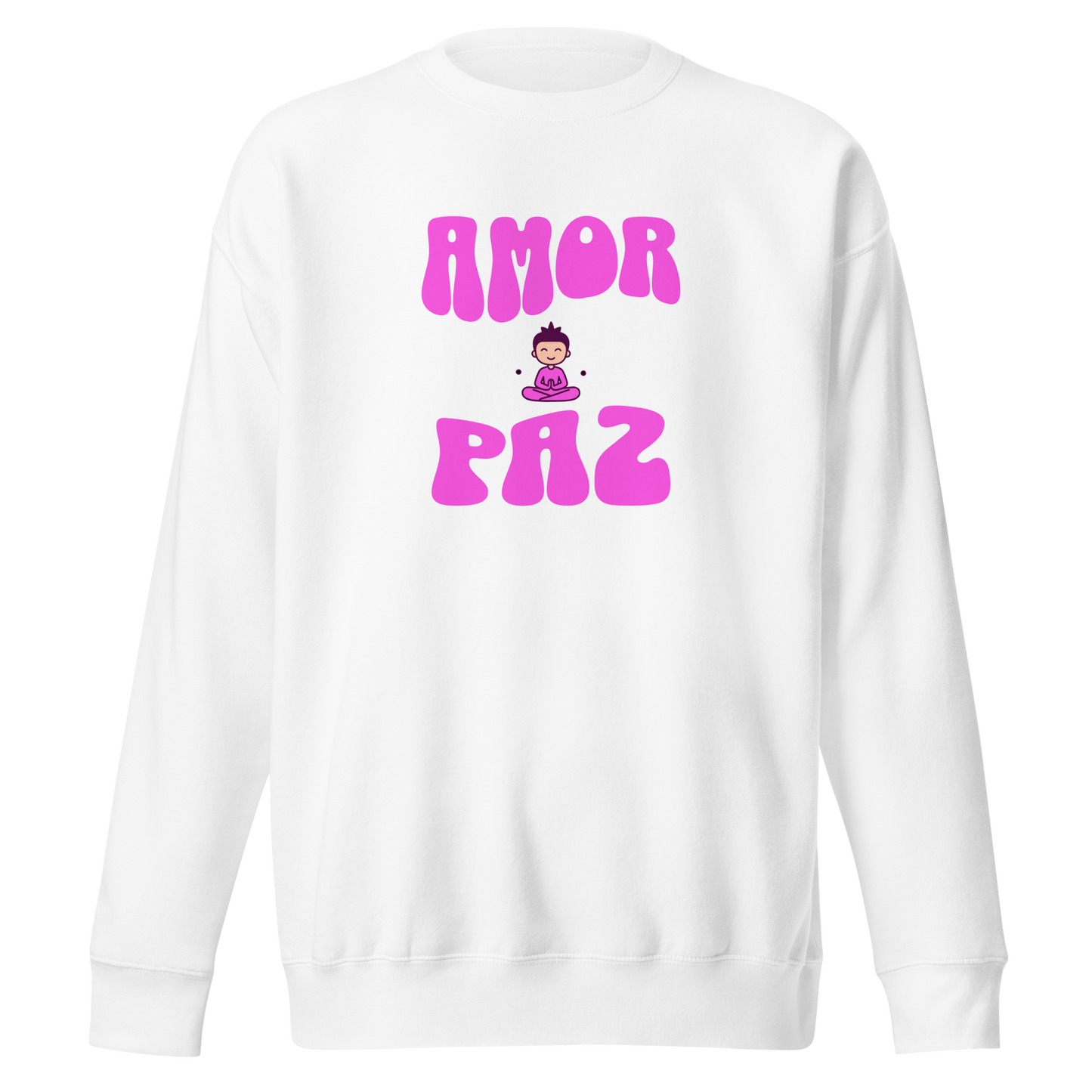 Sweatshirt Premium Cotton Amor & Paz