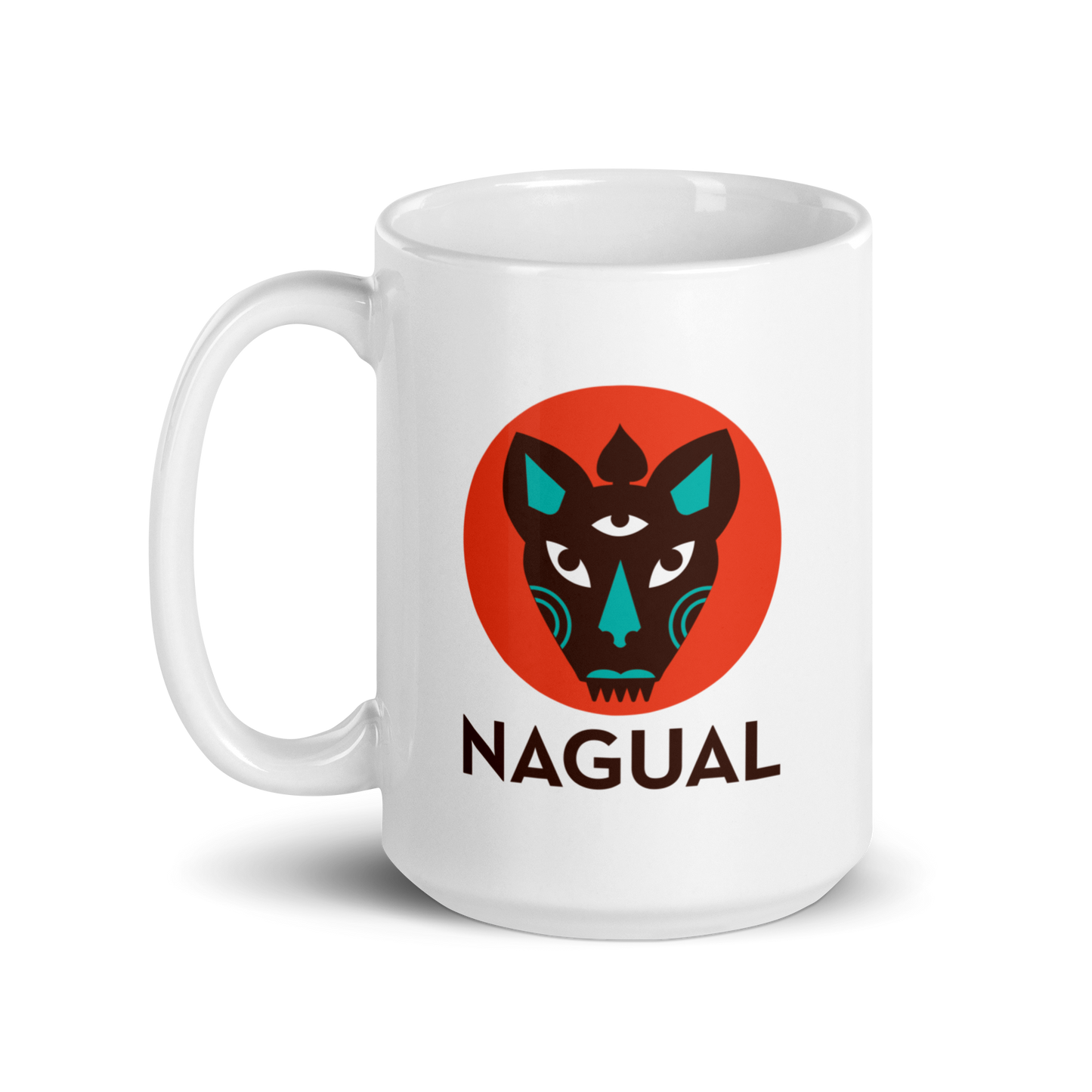 White Glossy Mug Nagual