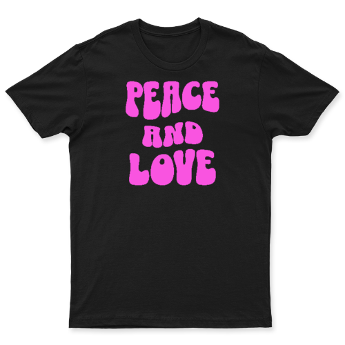 Peace and Love T-shirt